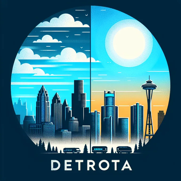 Сиэтл и Детройт: Прогноз и Анализ Экономического Развития